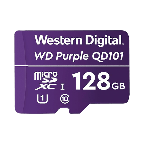 128GB Purple microSD Memory Card